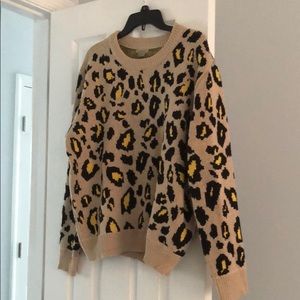 Leopard sweater